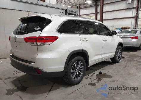 2017 Toyota Highlander Xle из США, поврежденный, VIN 5TDKZRFH9HS517421